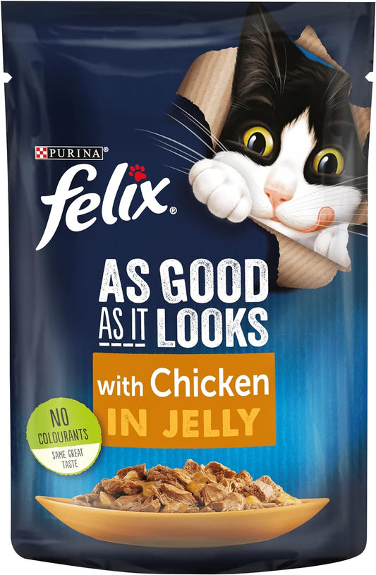 Felix Agail Singles Chicken in Jelly 100g