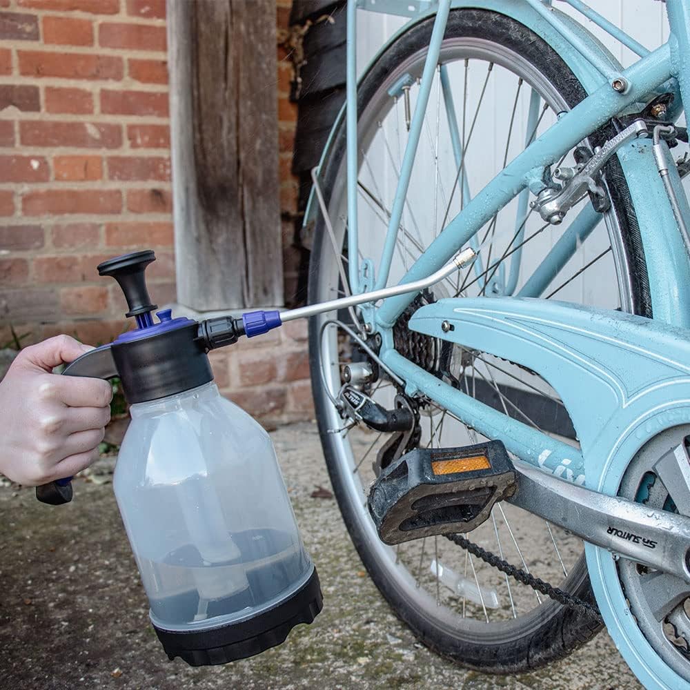 Defenders Heavy Duty Pressure Sprayer & Lance 1.5L, Garden Use With Weed Killer