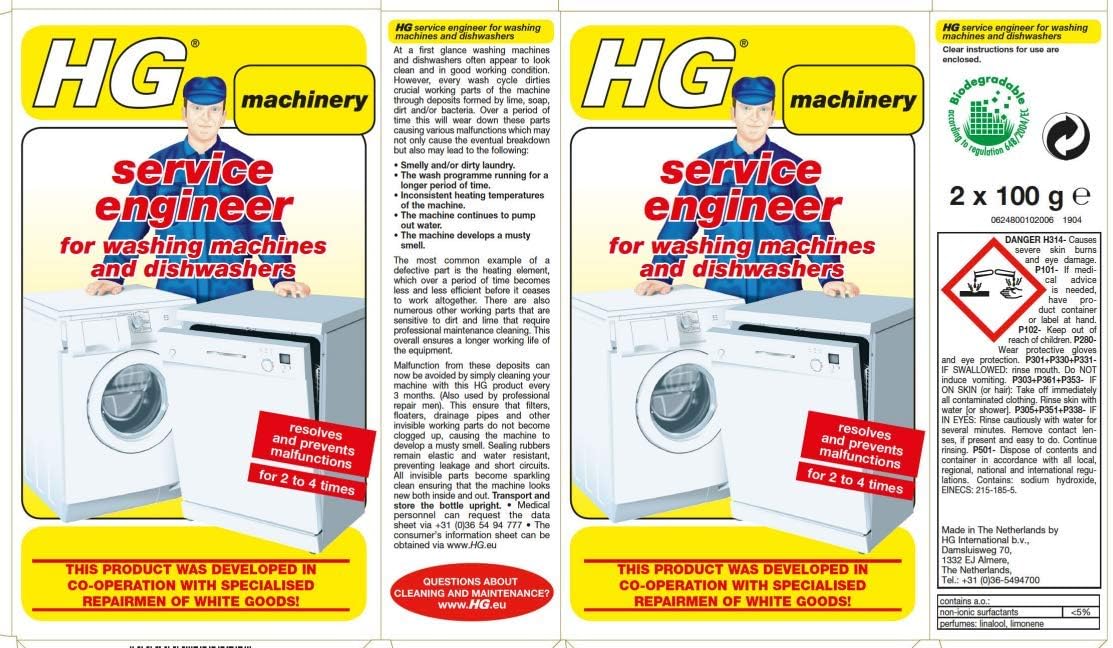 HG Machinery Service Engineer 200g