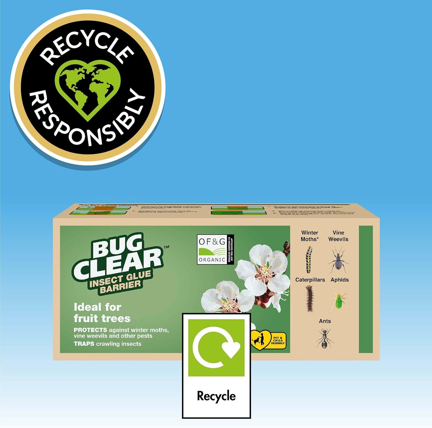 BugClear™ Insect Glue Barrier 5 Metre