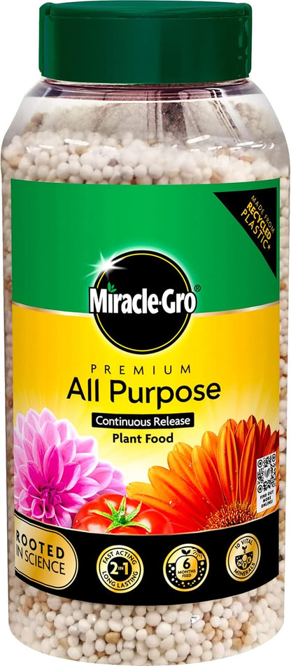Miracle-Gro Continuous Release All Purpose Plant Food, 900g