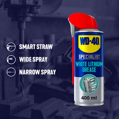 WD-40 SPECIALIST 400ML WHITE LITH