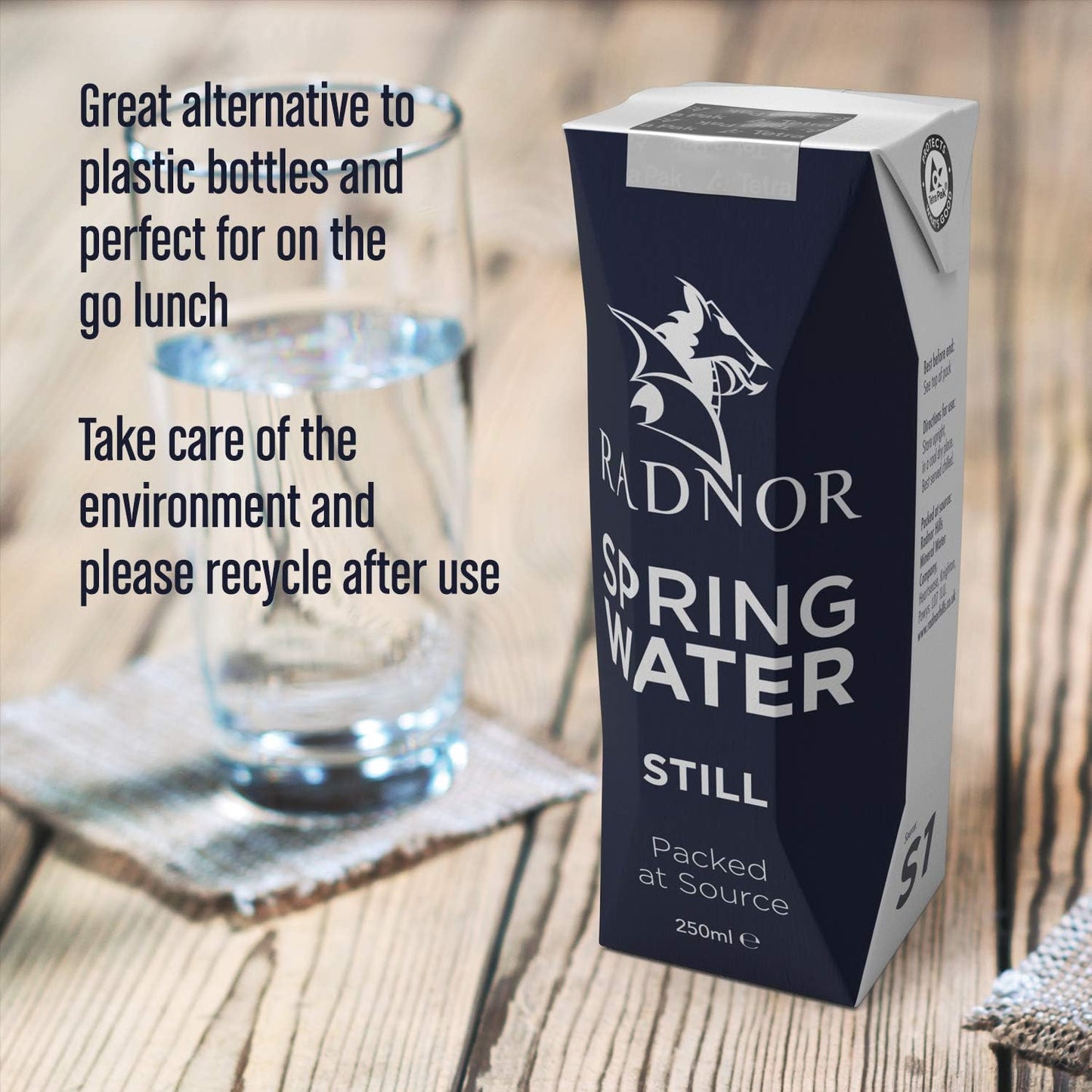 Radnor Hills Spring Still Water 24x250ml Cartons