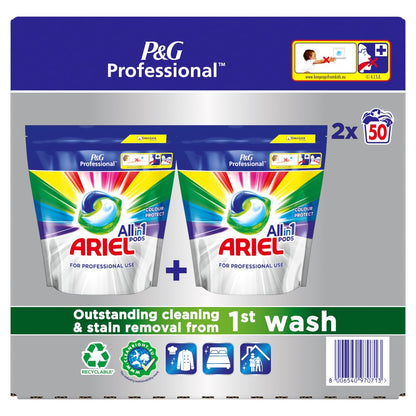 Ariel Professional Colour Protect All In 1 50's - NWT FM SOLUTIONS