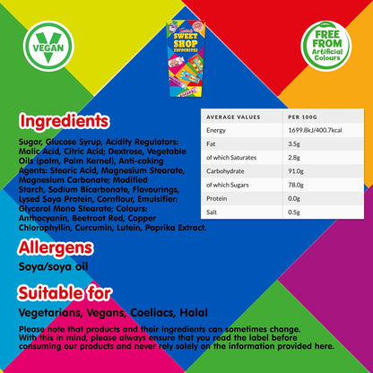 Swizzels Sweet Shop Favourite Cartons 324g