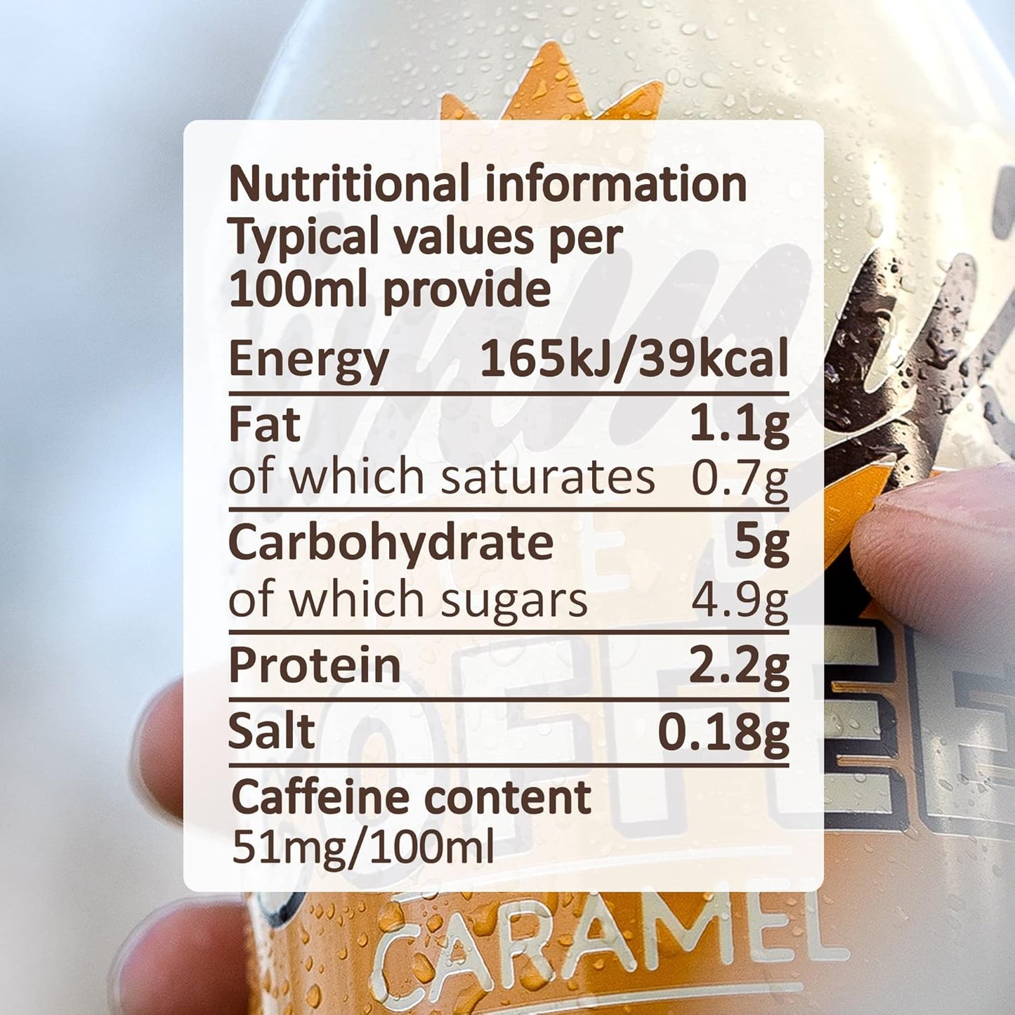 Jimmys Iced Coffee Caramel Bottle Can 12 x 275ml
