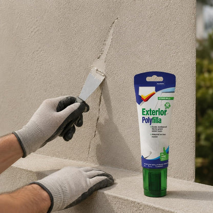 Polyfilla Exterior Weatherproof Filler | 1 x 330g Tube