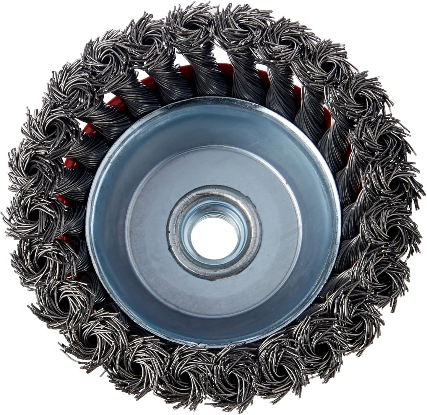 Hilka Tools 4" (100mm) M14 Knotted Wire Cup Brush