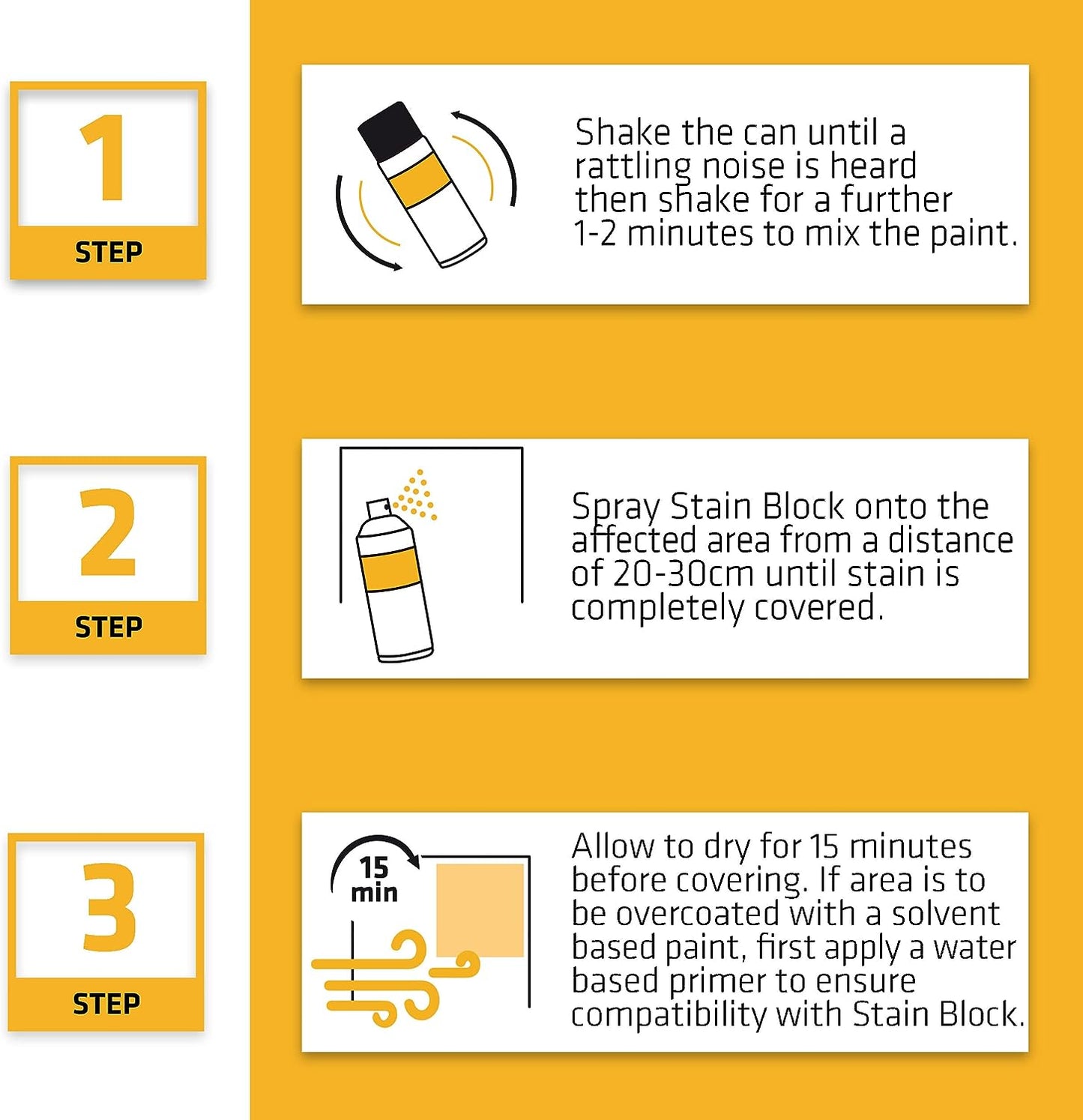 Everbuild Stain Block 400ml Spray