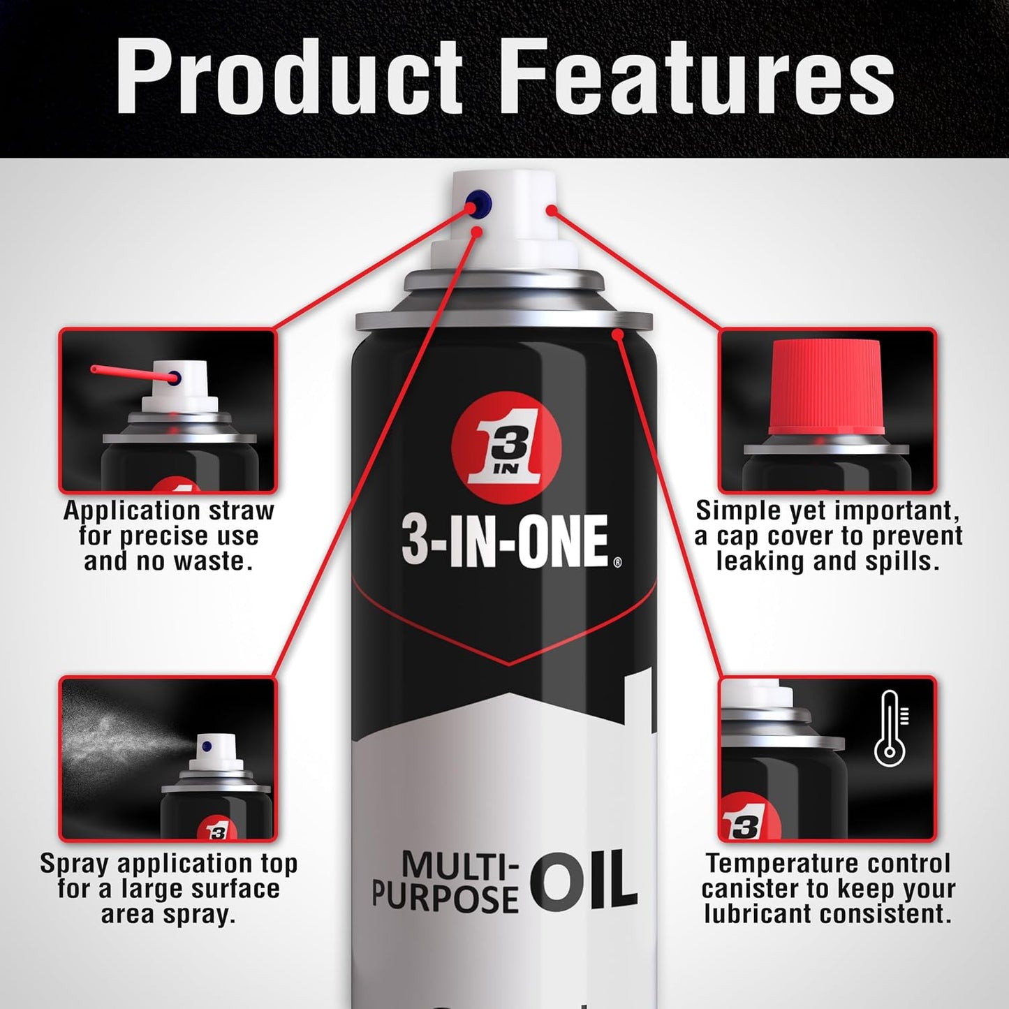 3-IN-ONE 200ml Aerosol