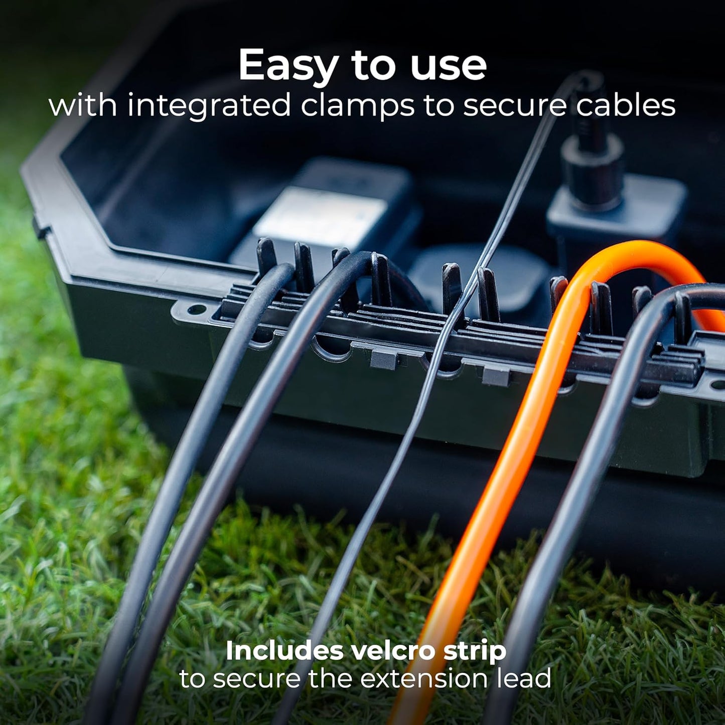 Masterplug Weatherproof Electrical Connection Box & 4 Gang Extension