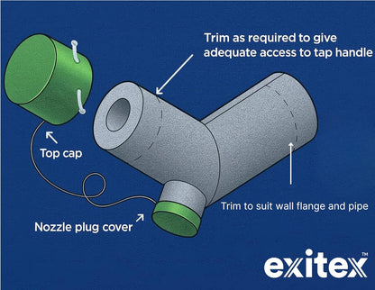 Insulated Outside Tap Cover by Exitex
