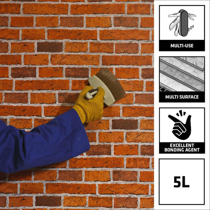 Everbuild 501 Universal PVA Bond | General Purpose Bonding Agent | 5 Litre Tub