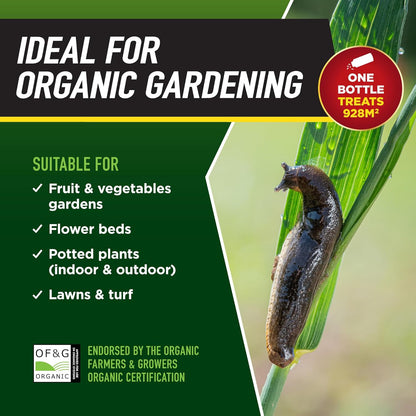 Doff Power Up Slug & Snail Killer - 3X More Powerful 650g.