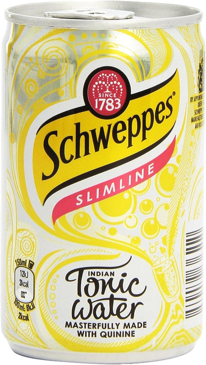 Schweppes Slimline Tonic Water 24x150ml - NWT FM SOLUTIONS