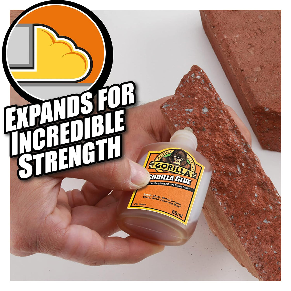 Gorilla Glue 115ml | 100% Waterproof | 1 x 115ml Bottle