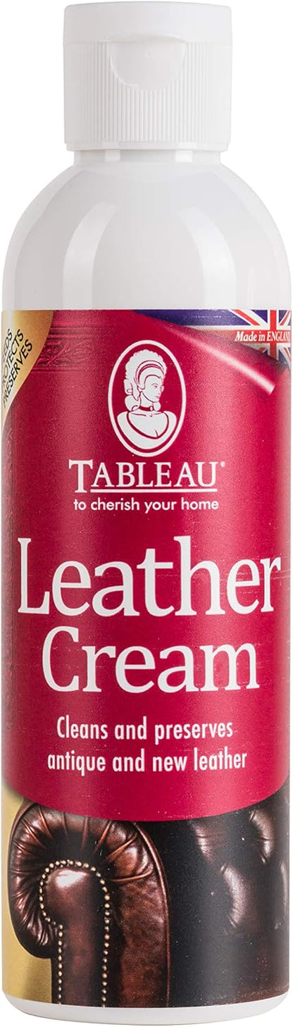 Tableau Leather Cream Tube | Cleanse, Nourish & Revitaliser | 200ml