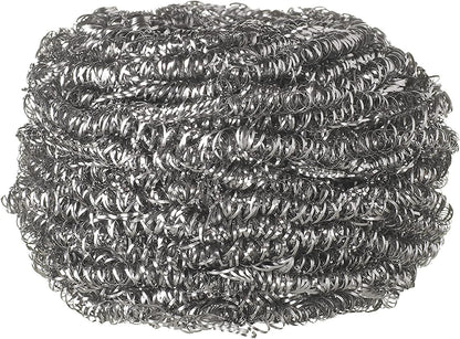 Addis Fairy Original Premium Steel Wool Pot & Pan Scourers, Pack Of 3