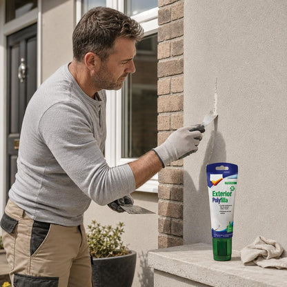 Polyfilla Exterior Weatherproof Filler | 1 x 330g Tube
