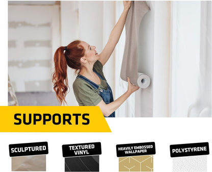 Everbuild All Purpose Wallpaper Adhesive Easy-Mix Formula €“ 1 Bag Hangs Up To 5 Rolls
