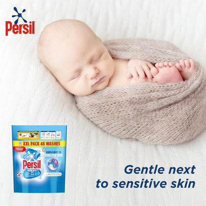 Persil Non Bio Powercaps 48 Washes {New Size & Price}