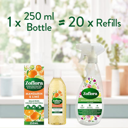 Zoflora Disinfectant Mandarin & Lime 250ml