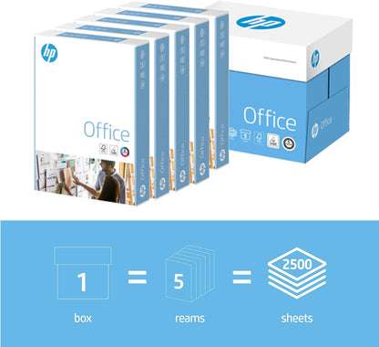 HP Office A4 80gsm White Paper 1 Ream (500 Sheet)