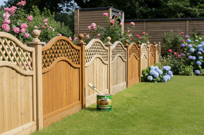 Cuprinol Ultimate Garden Wood Preserver | Wax Enriched Formula | Golden Cedar 4L