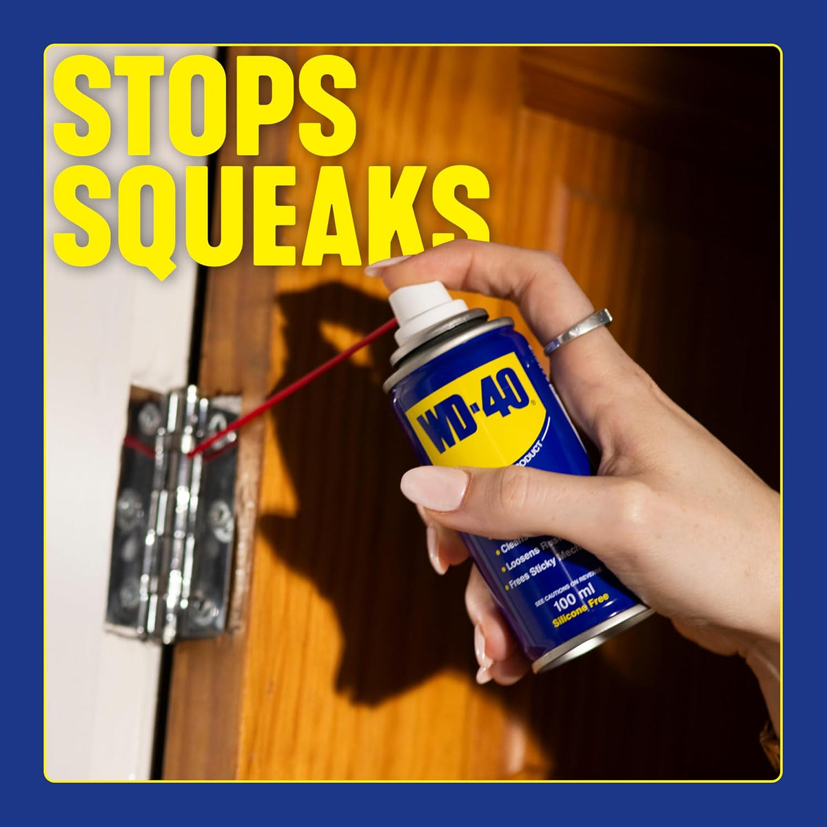 Wd-40 Multi-Use Product Original Spray Can, 100Ml - Handy Can For Home And Toolbox