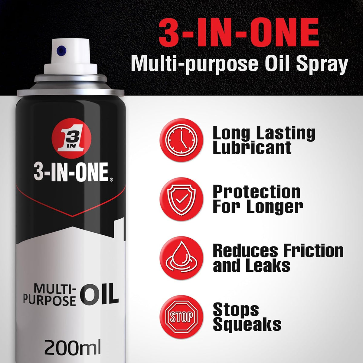 3-IN-ONE 200ml Aerosol