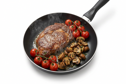 Chef Aid Non-Stick 24 Cm Frying Pan, Black