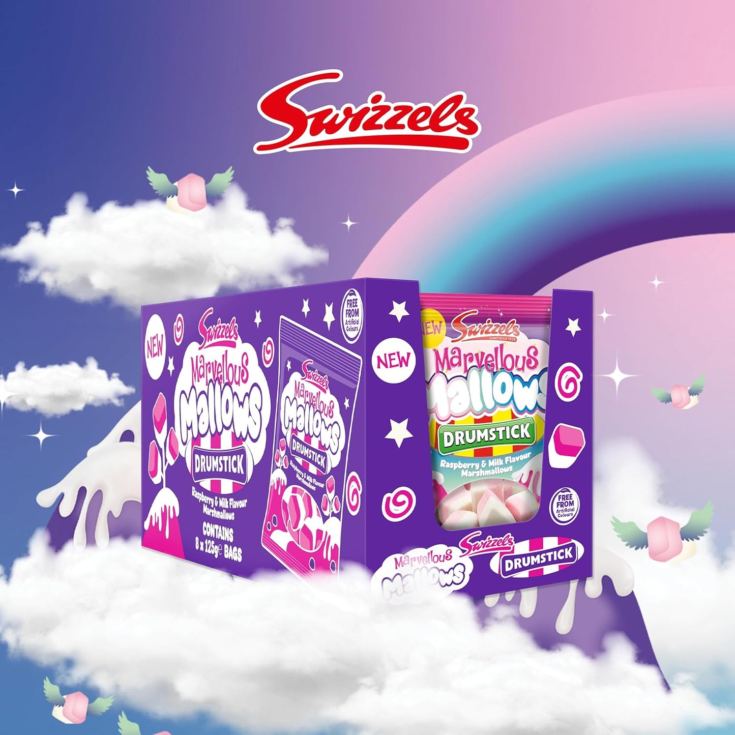Swizzels Marvellous Mallows 125g