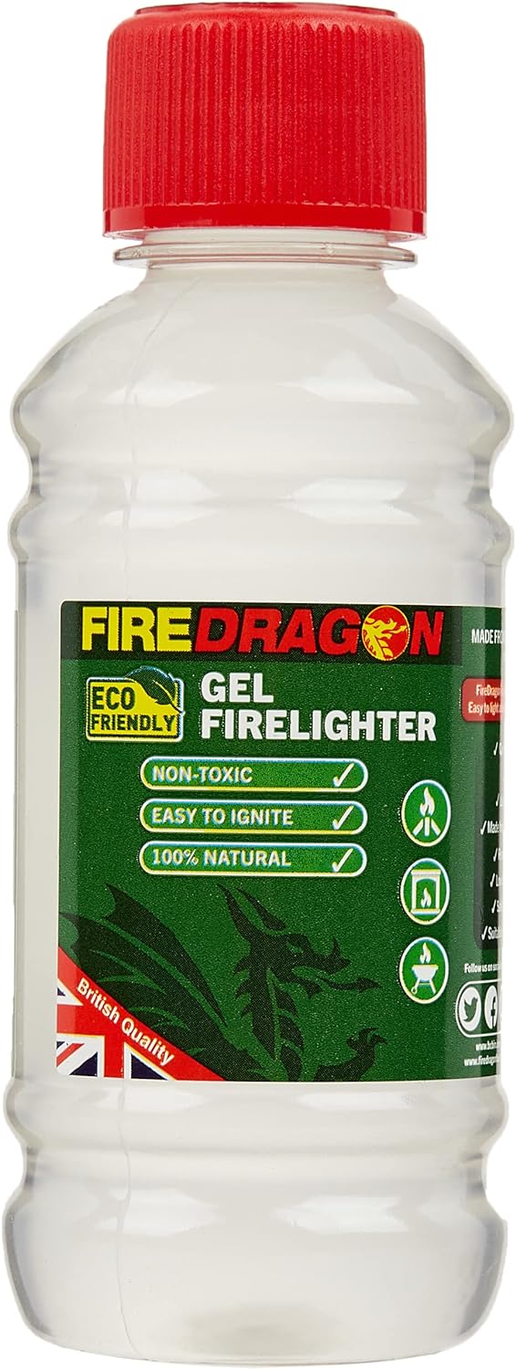 Firedragon - Natural & Eco-Friendly Firelighter Gel 200Ml
