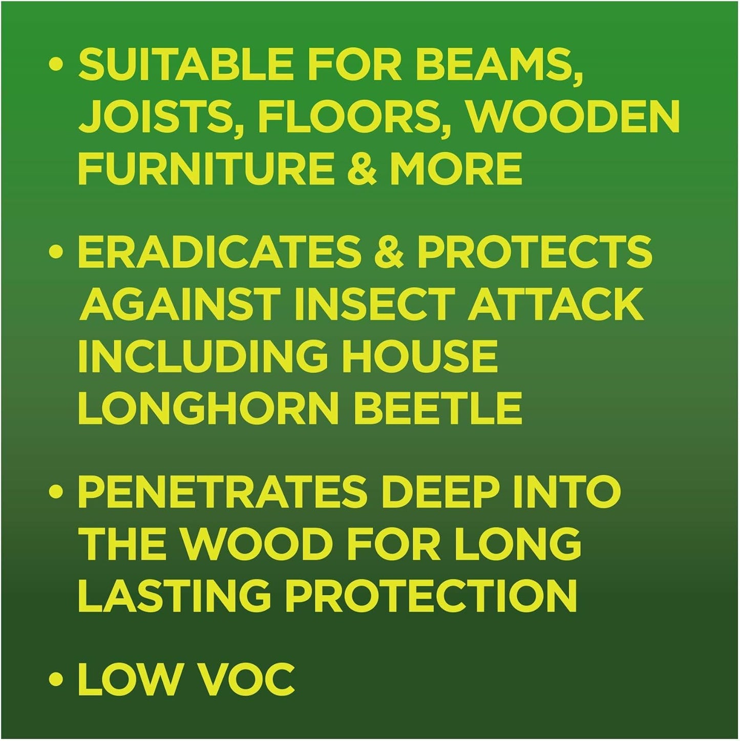 Cuprinol 1 Litre Low Odour Woodworm Killer | Natural | Prevents reinfestation