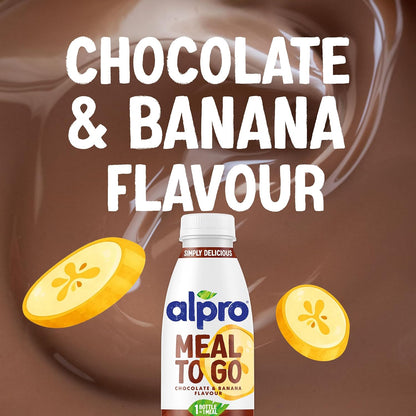 Alpro Meal To Go Chocolate & Banana 6x500ml