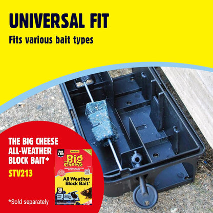 Big Cheese Rat & Mouse Bait Station (STV179)