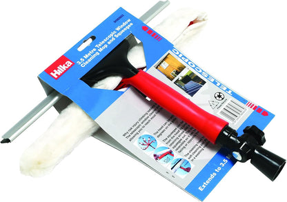 Hilka 3.5m Extendable Window Cleaner and Squeegee
