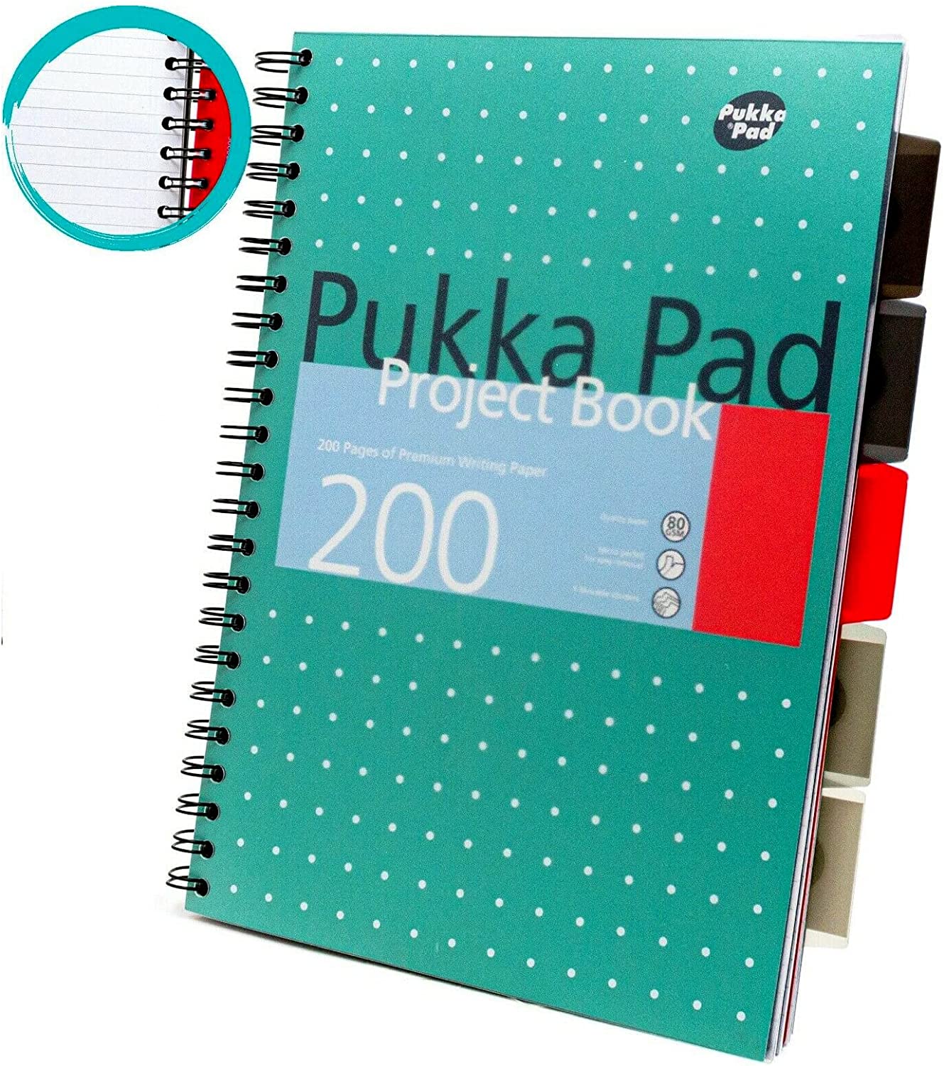 Pukka Pads Metallic Green A4 Project Book Code 8521-MET - NWT FM SOLUTIONS