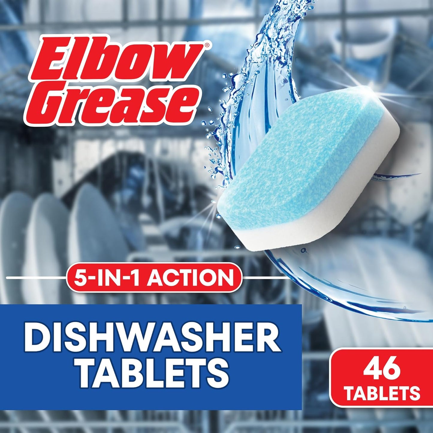 Elbow Grease Dishwasher Tablets 46pk