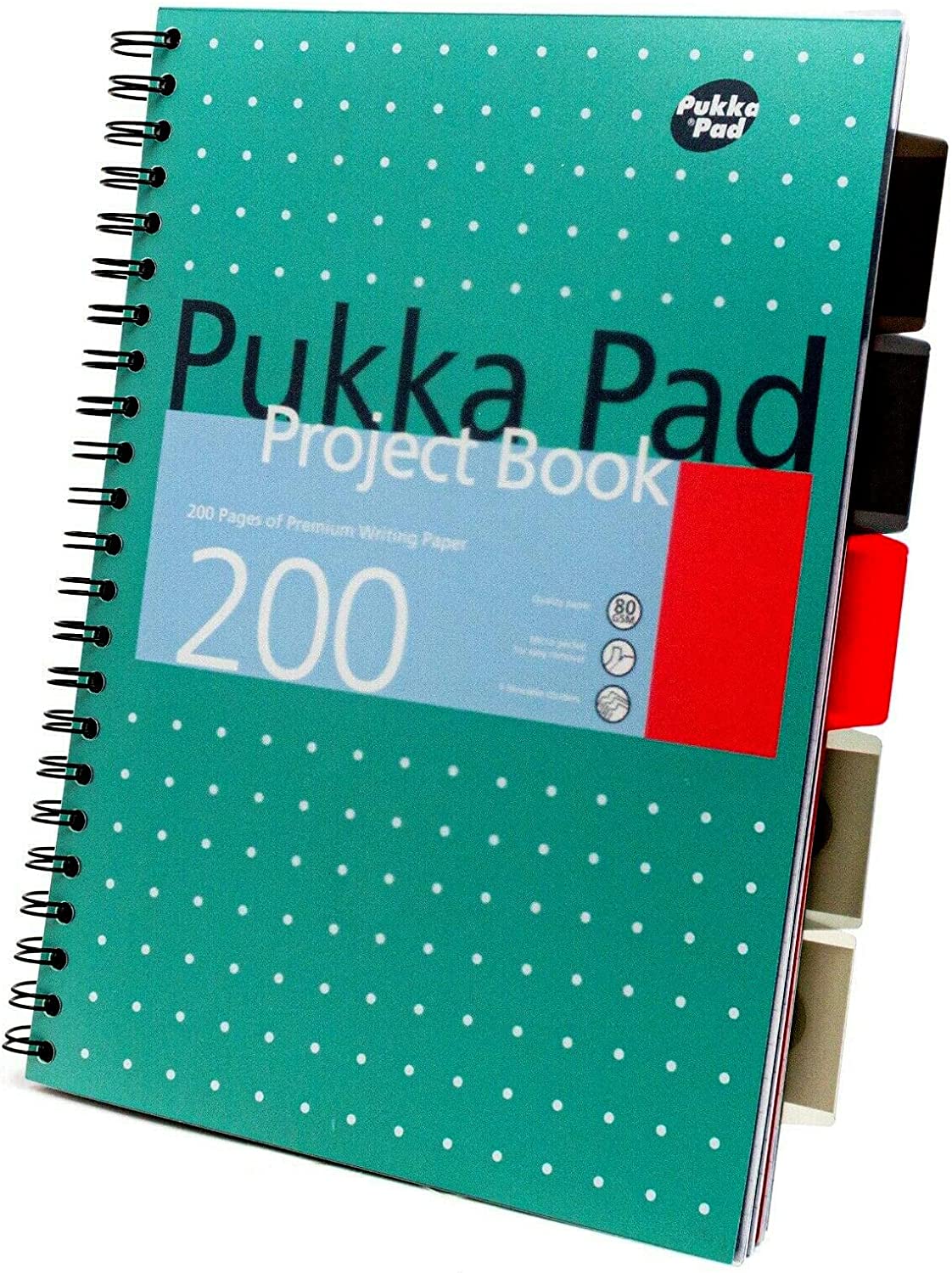 Pukka Pads Metallic Green A4 Project Book Code 8521-MET - NWT FM SOLUTIONS