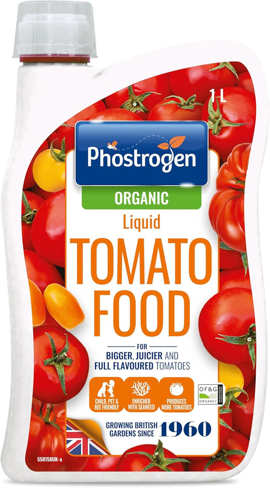 Phostrogen Organic Tomato Food, 1L - Seaweed Enriched