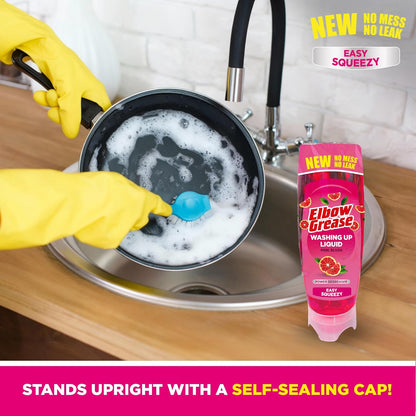 Elbow Grease Stand Up Washing Up Liquid | Grapefruit | 1 x 450ml