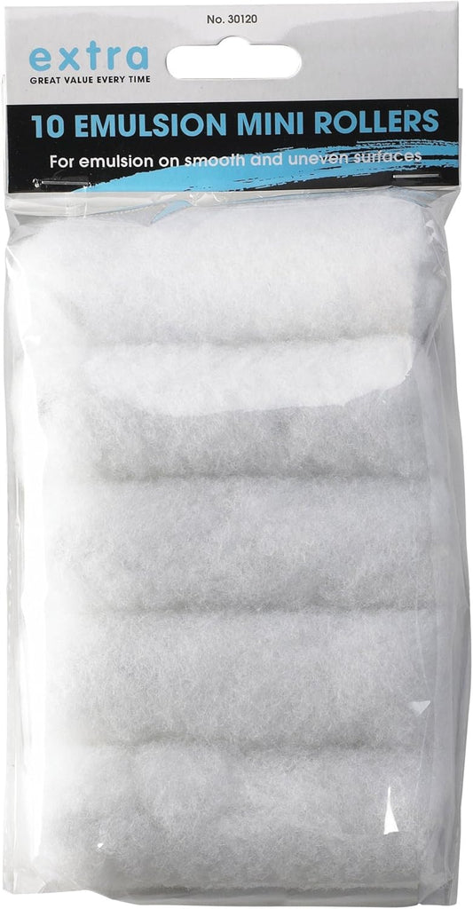LG Harris Extra Value Set | 10 x 4" Emulsion Roller Pack