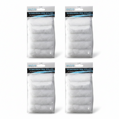 LG Harris Extra Value Set | 10 x 4" Emulsion Roller Pack