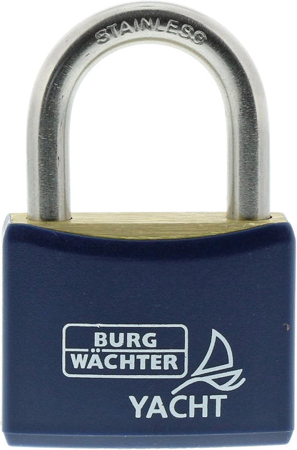 Burg-Wachter Yacht 460 Brass Rustproof 40mm Marine Padlock
