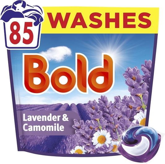 Bold Laundry Detergent Liquid Pod Lavender & Camomile 85's