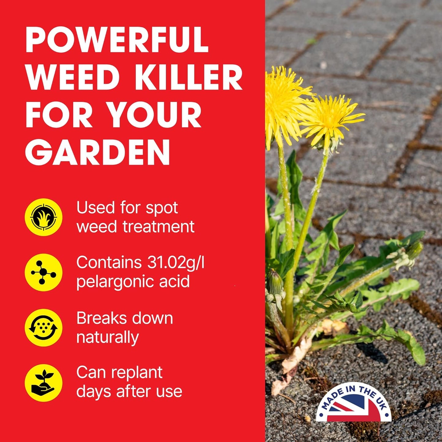 Doff 24/7 Fast Acting Weedkiller | 1 Litre