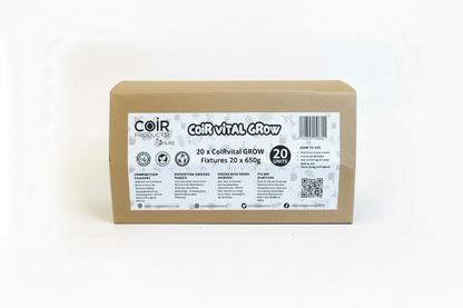 Coir Potting Mix Bricks | 100% natural and biodegradable | 650g