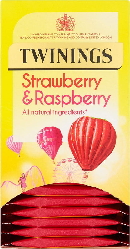 Twinings Strawberry & Raspberry 20's