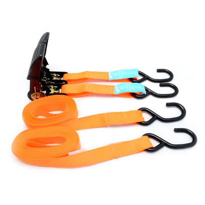 Hilka Tools 2 Piece Ratchet Tie Down Set